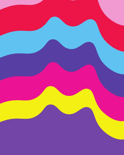 Make A Wave Wall Paper - Smart Playrooms