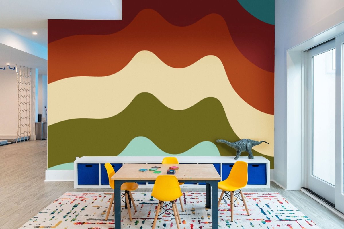 Make A Wave Wall Paper - Smart Playrooms