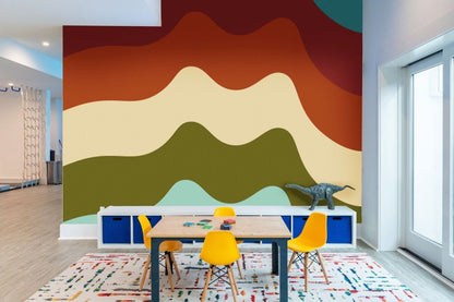 Make A Wave Wall Paper - Smart Playrooms