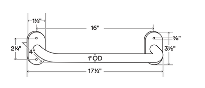 Matte Monkey Bars + Hardware - Smart Playrooms