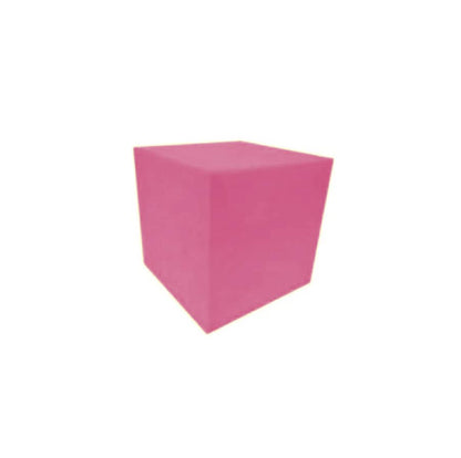 Envirolite Montessori foam cubes in vibrant pink for educational play and learning activities