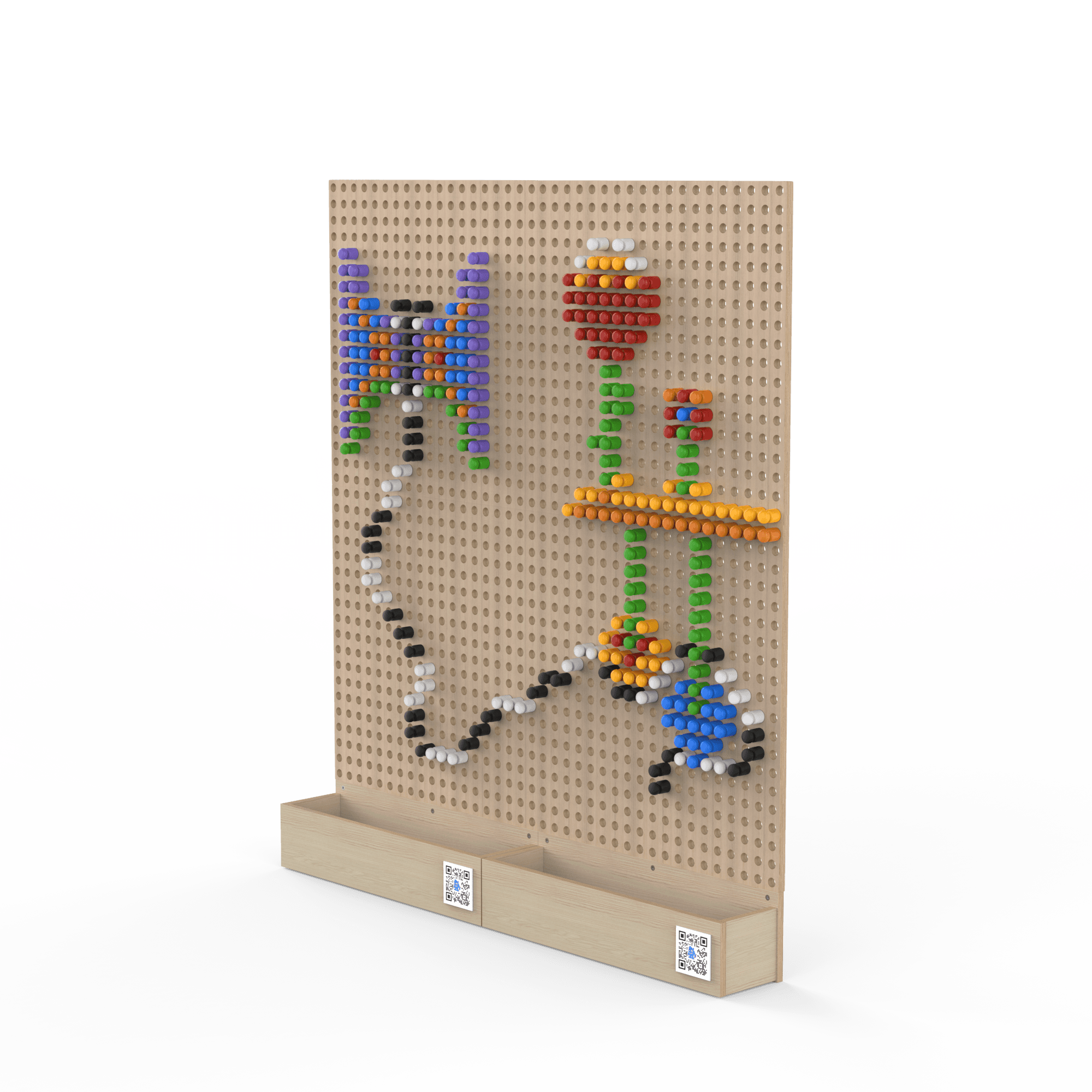 Picture Pegs Pegboard – Creative Play – Smart Playrooms