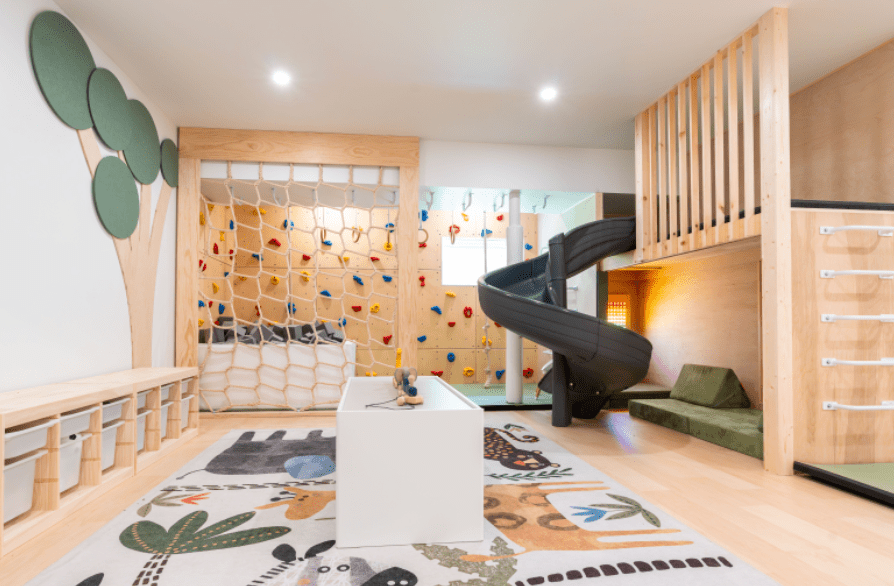 Open Spiral Slide - Smart Playrooms