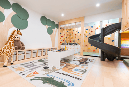 Open Spiral Slide - Smart Playrooms