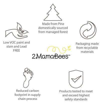 Playhouse + Swing Set + Custom Color - Smart Playrooms