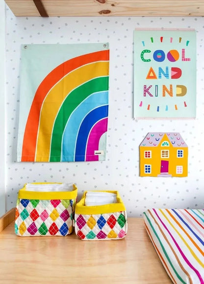 Polka Dots Gray Wallpaper - Smart Playrooms