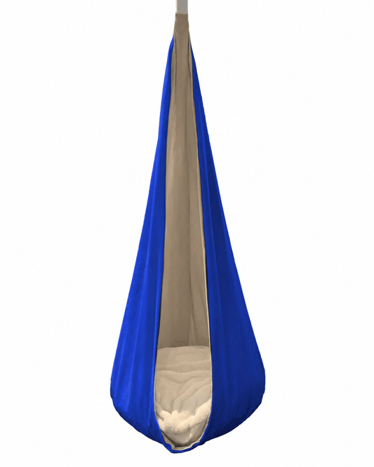 Indoor Hanging Cocoon Chair – Reversible Sensory Seat