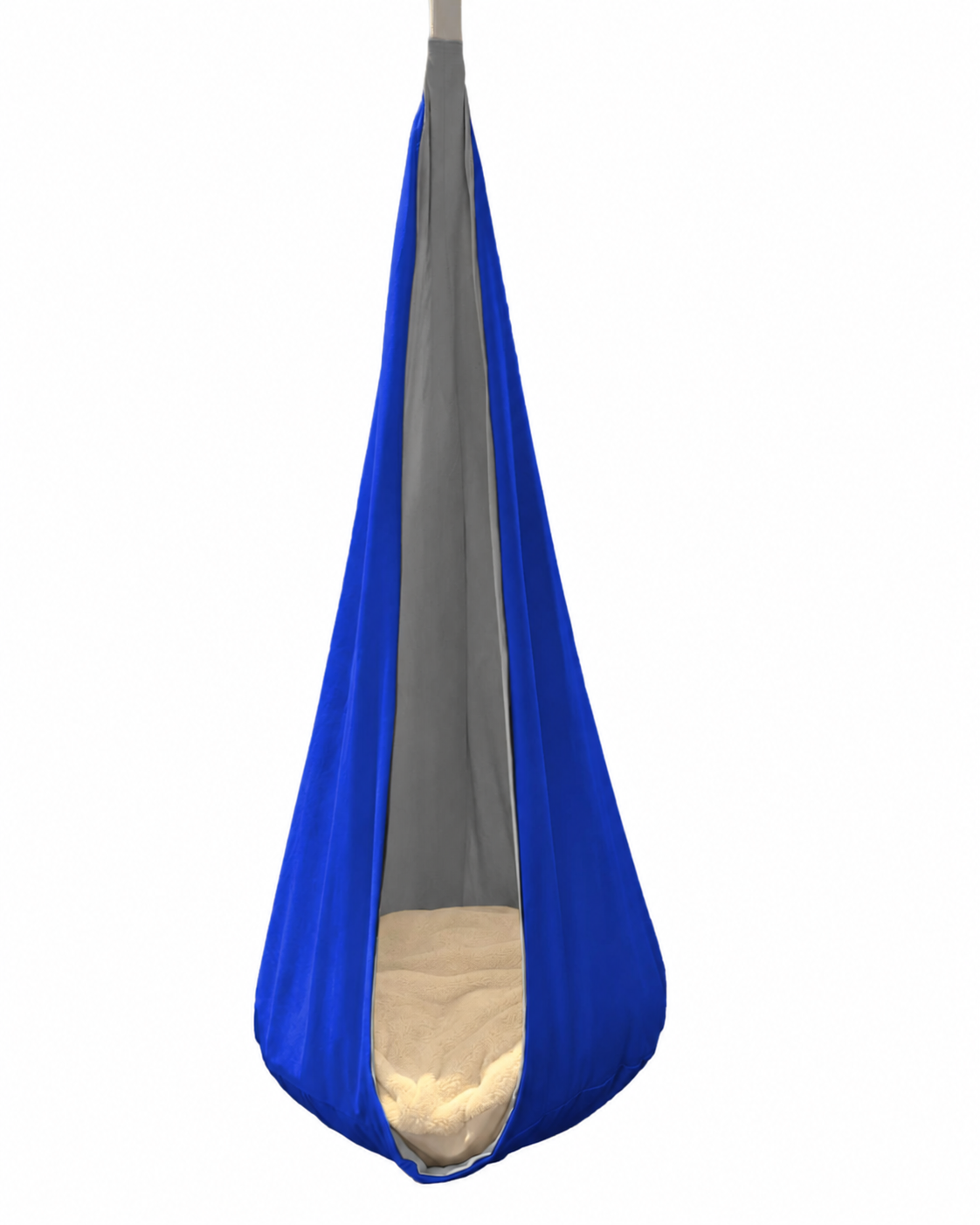 Indoor Hanging Cocoon Chair – Reversible Sensory Seat