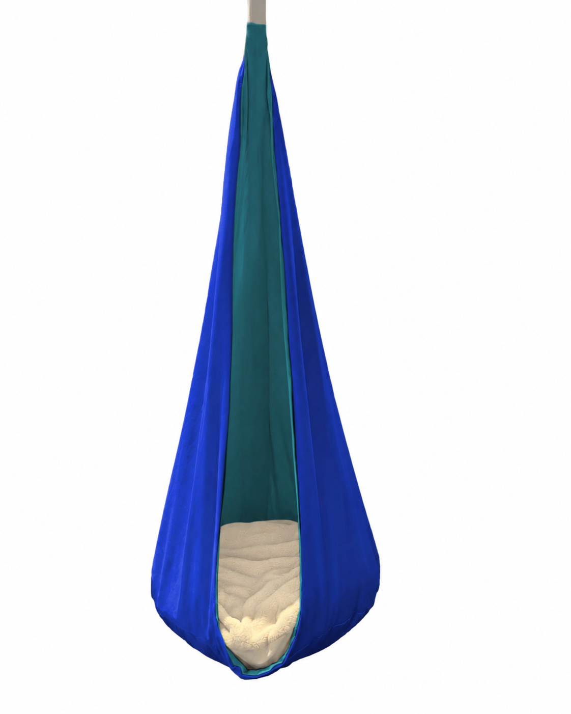 Indoor Hanging Cocoon Chair – Reversible Sensory Seat