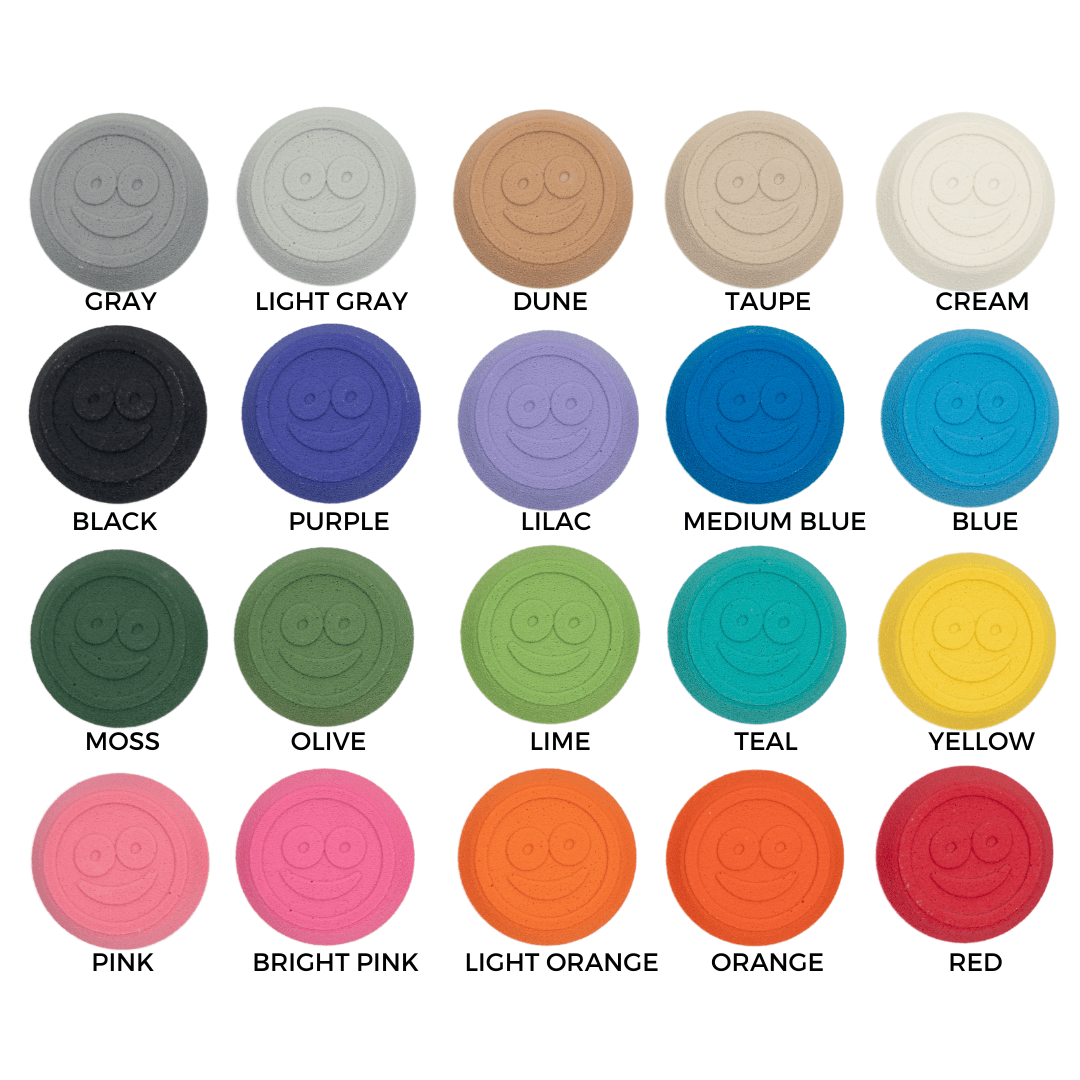 Sample Color Set: Holds, Ninja Cones + Rings + Balls - Smart Playrooms