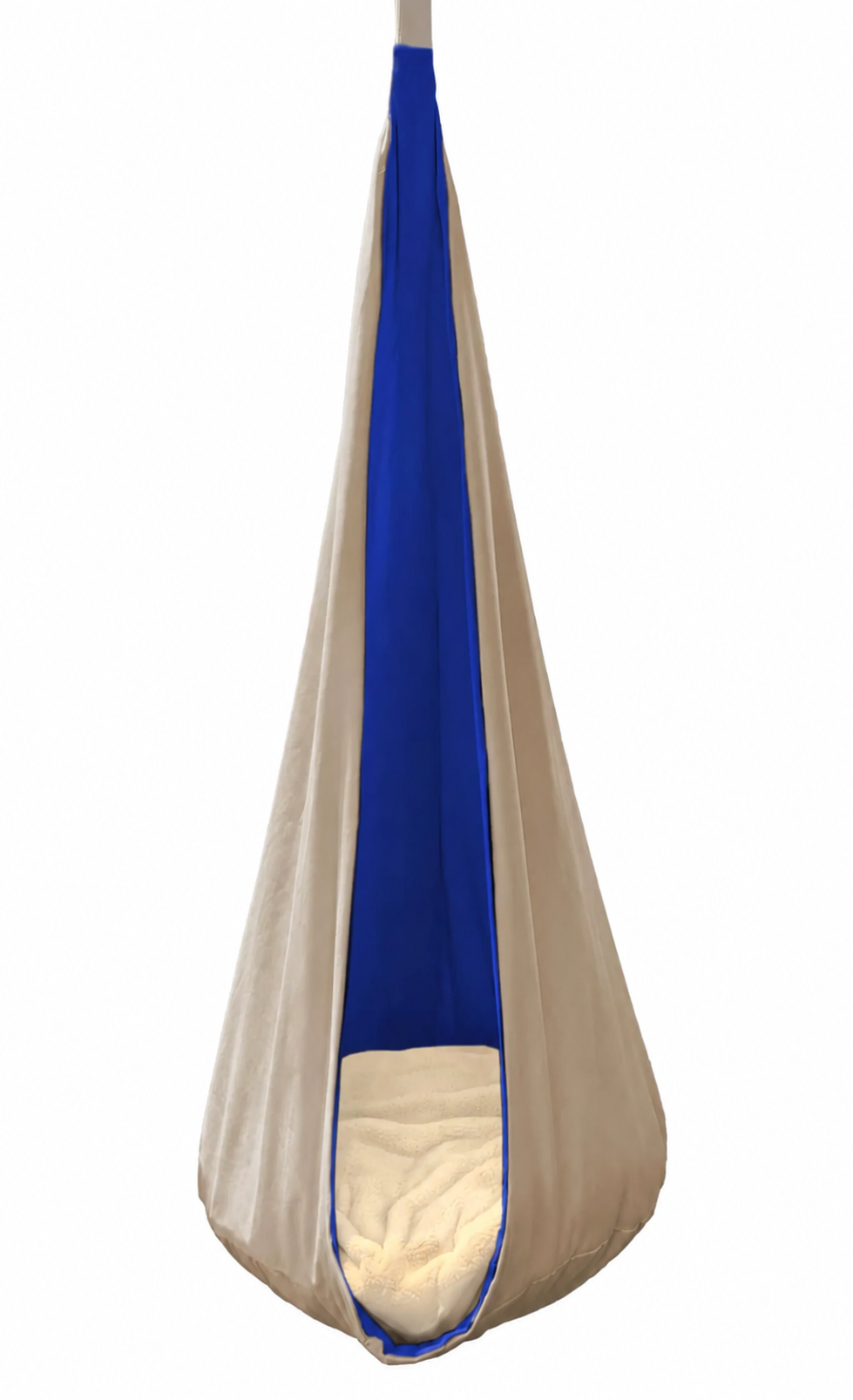 Indoor Hanging Cocoon Chair – Reversible Sensory Seat