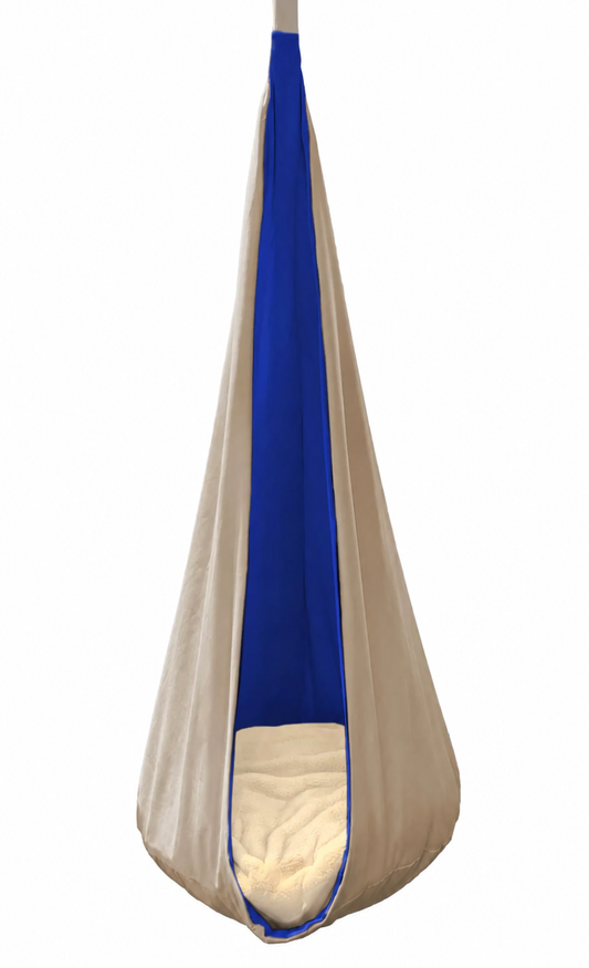 Indoor Hanging Cocoon Chair – Reversible Sensory Seat