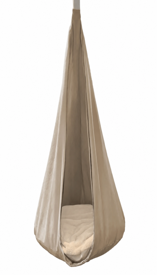 Indoor Hanging Cocoon Chair – Reversible Sensory Seat