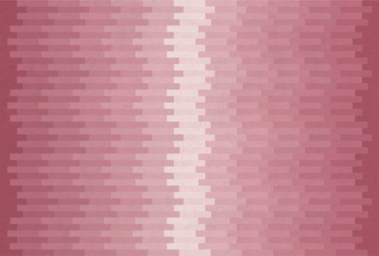 Cara Saven sliding door wallpaper in a soft pink gradient design for stylish interiors