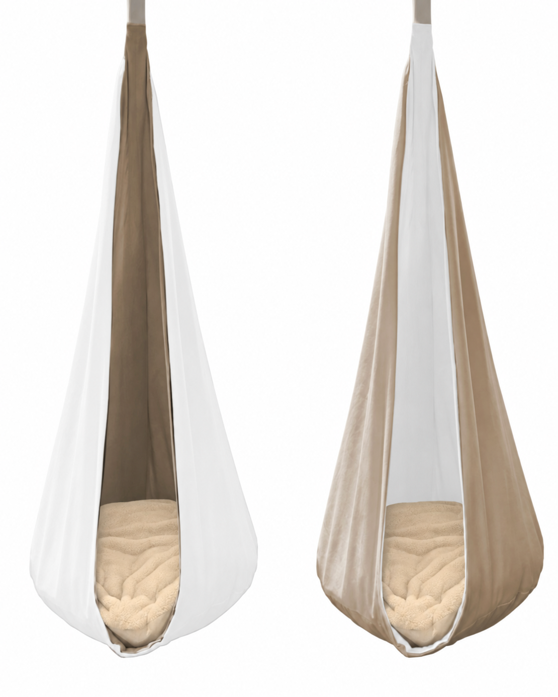 Indoor Hanging Cocoon Chair – Reversible Sensory Seat