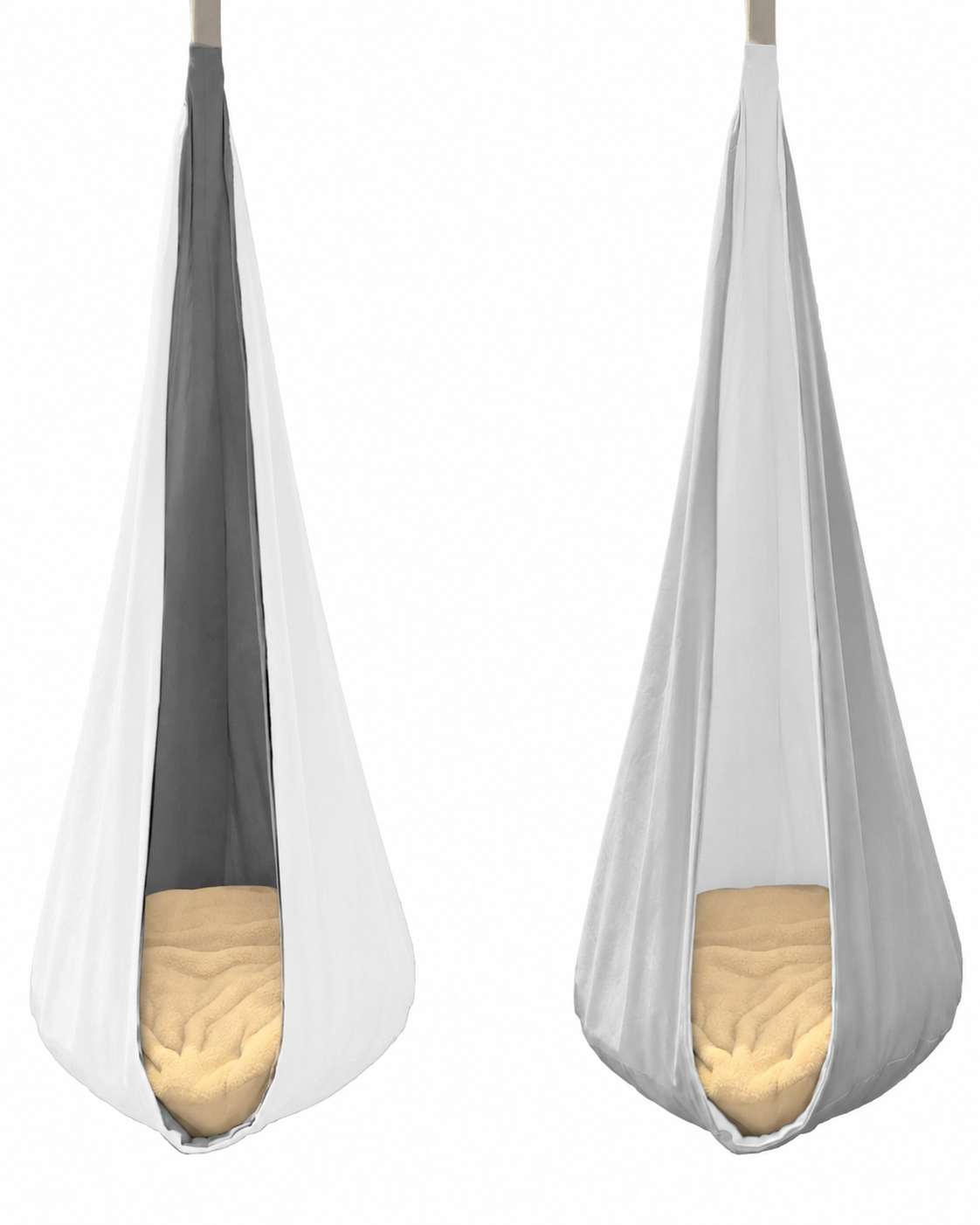 Indoor Hanging Cocoon Chair – Reversible Sensory Seat