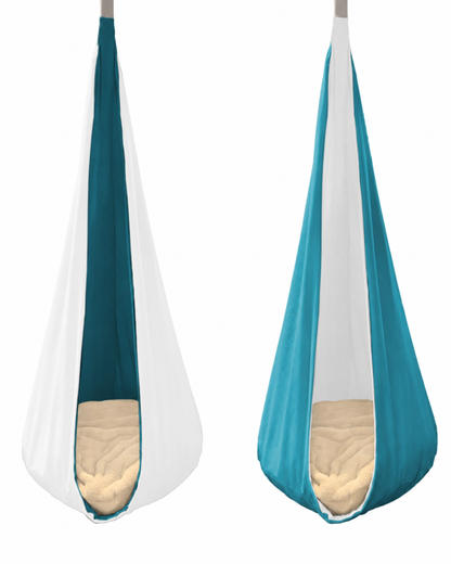 Indoor Hanging Cocoon Chair – Reversible Sensory Seat