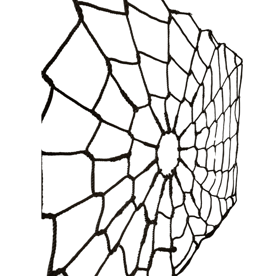Jammar spider web climbing net for playroom designed for safe and fun indoor play