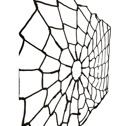 Jammar spider web climbing net for playroom designed for safe and fun indoor play