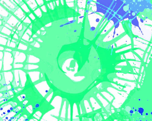 Spin Art Wallpaper - Smart Playrooms