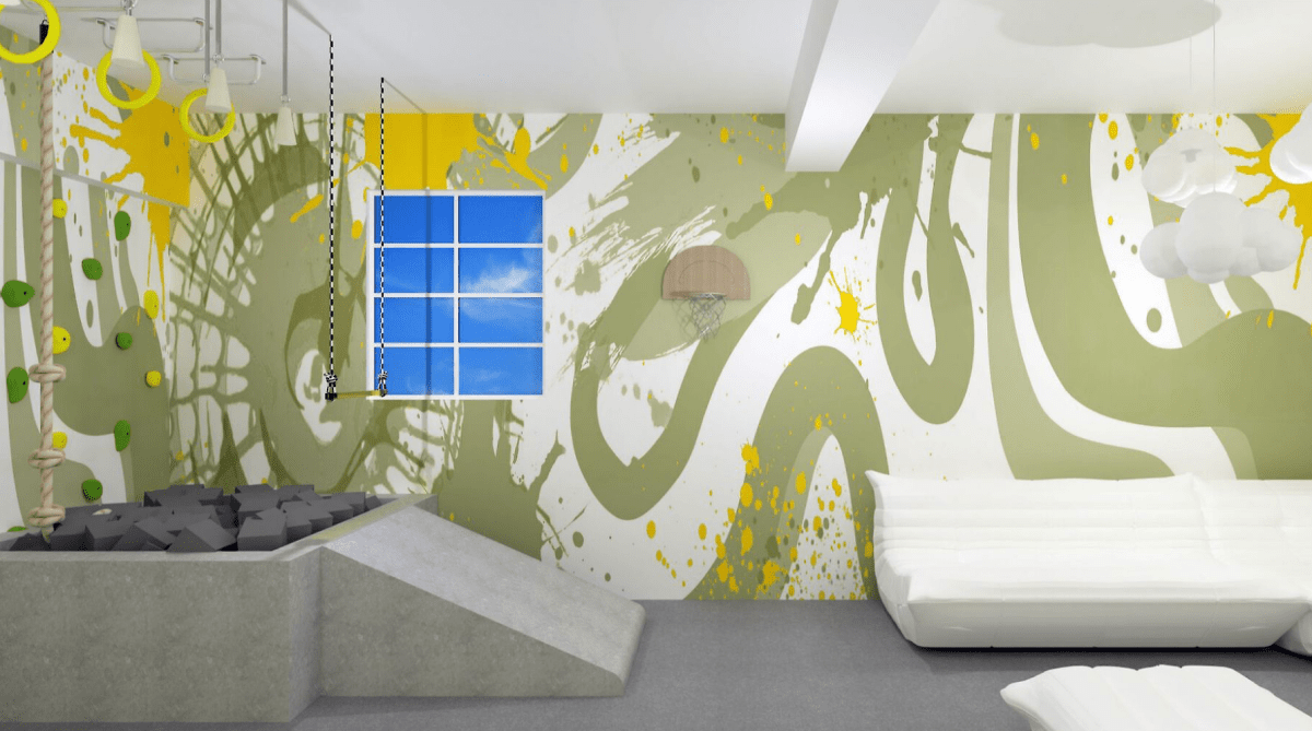 Spin Art Wallpaper - Smart Playrooms