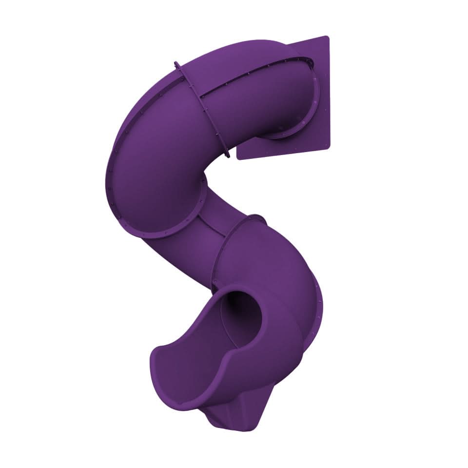 Spiral Tube Slide - Smart Playrooms