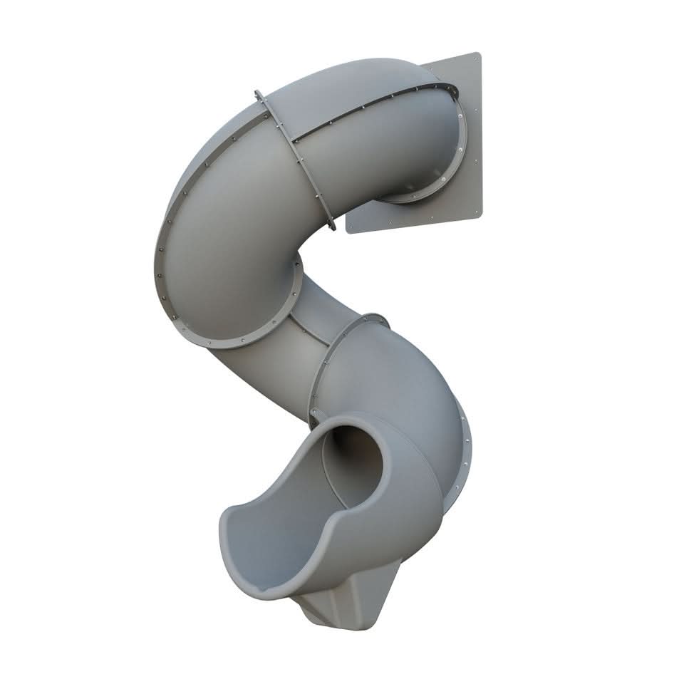 Spiral Tube Slide - Smart Playrooms