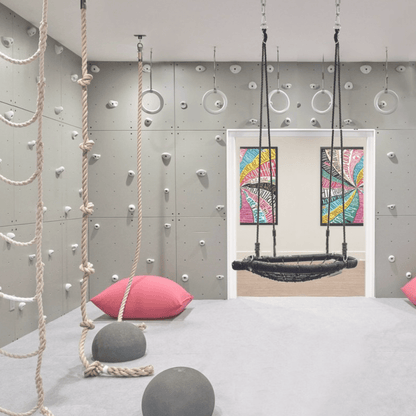 Square Rock Wall Panel + FLAT FRAME - Smart Playrooms