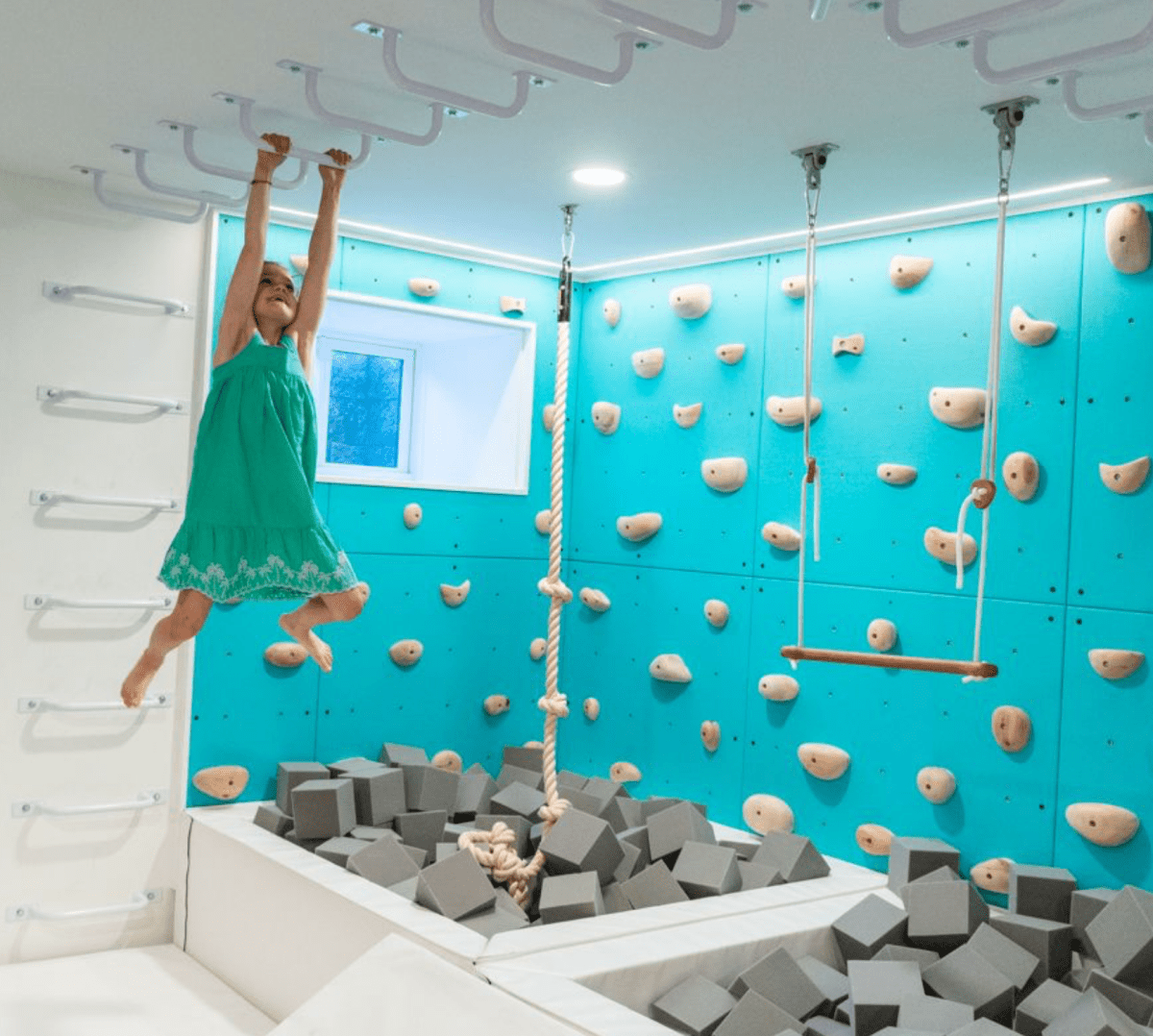 Square Rock Wall Panel + FLAT FRAME - Smart Playrooms