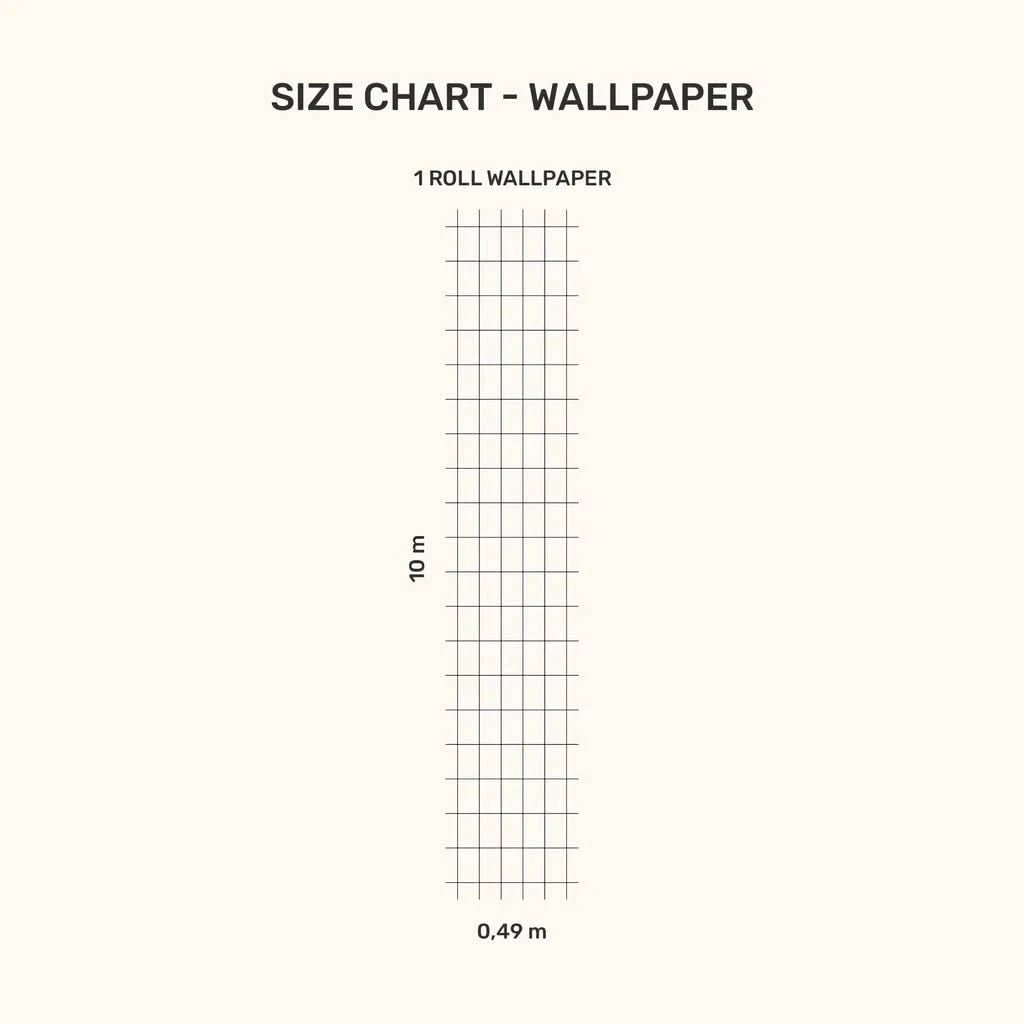 Straight Grid Black Wallpaper - Smart Playrooms