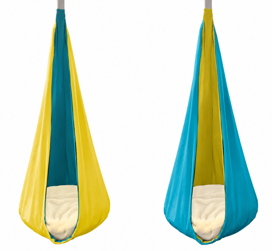 Indoor Hanging Cocoon Chair – Reversible Sensory Seat