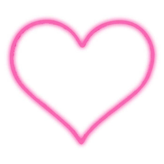 Sweet heart neon sign in vibrant pink, perfect for adding a playful touch to any decor