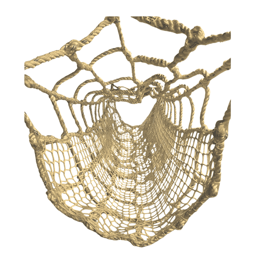Jammar tube net climbing structure featuring durable, interwoven ropes for safe climbing adventures