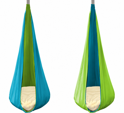 Indoor Hanging Cocoon Chair – Reversible Sensory Seat