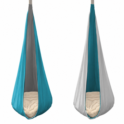 Indoor Hanging Cocoon Chair – Reversible Sensory Seat