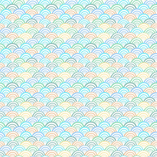 Watercolor Rainbow Wallpaper - Smart Playrooms