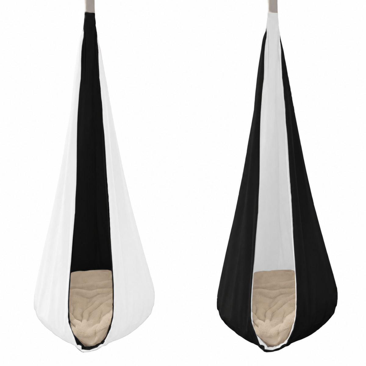 Indoor Hanging Cocoon Chair – Reversible Sensory Seat