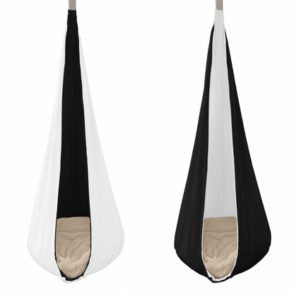 Indoor Hanging Cocoon Chair – Reversible Sensory Seat