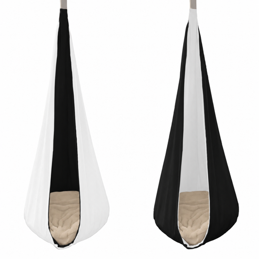 Indoor Hanging Cocoon Chair – Reversible Sensory Seat