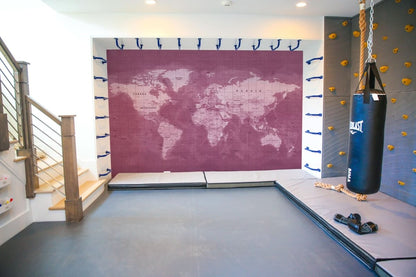 World Map Mural - Smart Playrooms