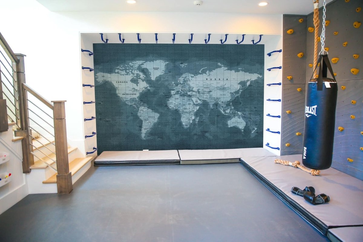World Map Mural - Smart Playrooms