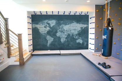 World Map Mural - Smart Playrooms