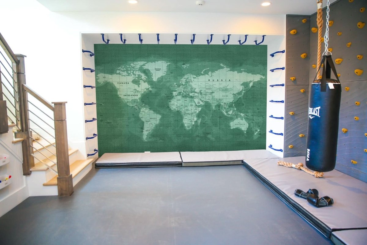World Map Mural - Smart Playrooms