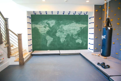 World Map Mural - Smart Playrooms