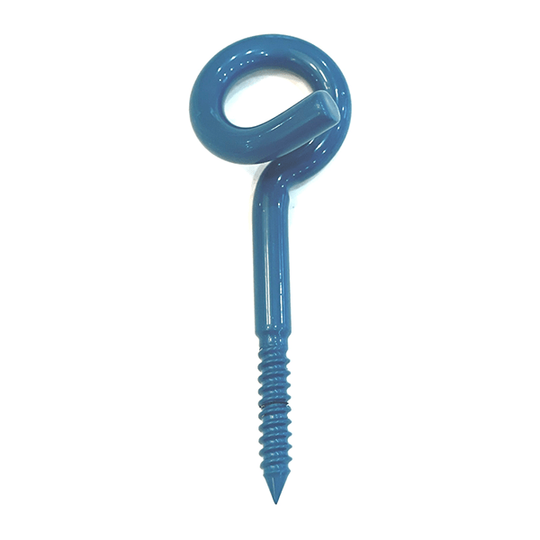 Blue Southfield ceiling hook for playrooms, ideal for hanging decorations and toys.