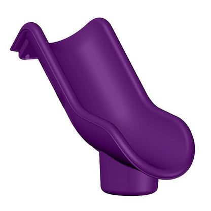 Dunrite Purple Straight Indoor Slide for Playroom, ideal for indoor fun and safe playtime adventures